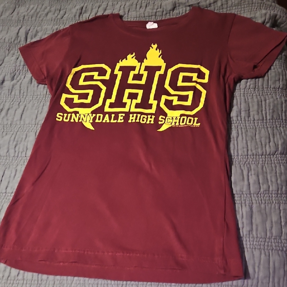 Sunnydale High School Women's Maroon T-Shirt